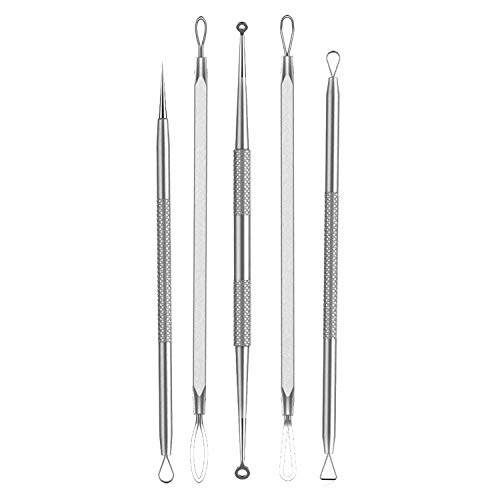 Blackhead remover,Acne treatment,Pimple Popper,Face Skin Care Kit,Professiona...