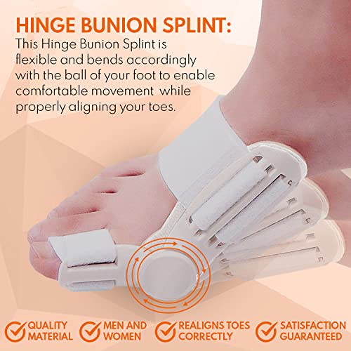 Bunion Corrector and Bunion Relief Orthopedic Bunion Splint Pads for Men and ...