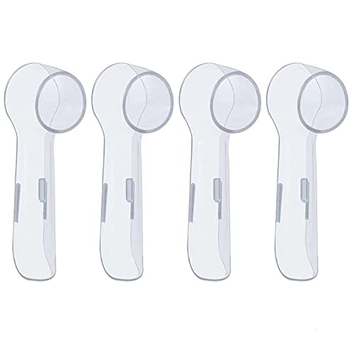 Oral B Compatible Replacement Brush Head Protection Cover Caps- 4 Pk – Keep Y...