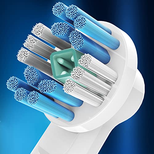 Professional White Replacement Brush Heads w/ 3D Whitening, Compatible with O...