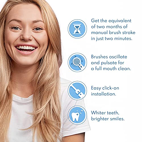 Replacement Toothbrush Heads for Oral B Braun, 20 Pk Professional Electric To...