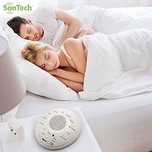 SonTech - White Noise Sound Machine - 10 Natural Soothing Sound Tracks Home, ...