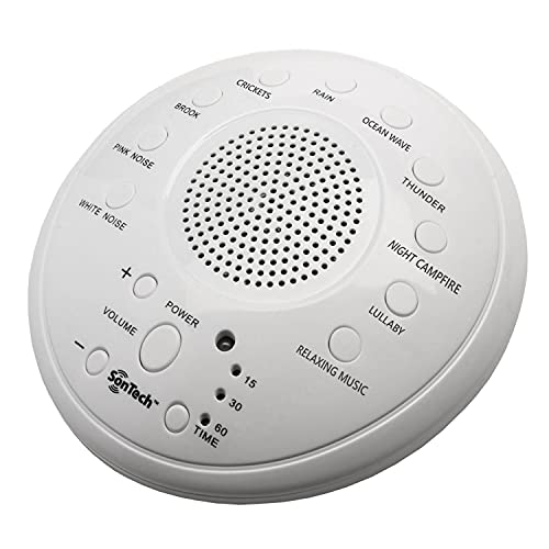SonTech - White Noise Sound Machine - 10 Natural Soothing Sound Tracks Home, ...