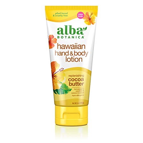 Alba Botanica Hawaiian Hand & Body Lotion, Replenishing Cocoa Butter, 6 oz (P...