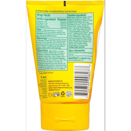 Alba Botanica Sunscreen Lotion SPF 45, Green Tea, 4 Oz (Packaging May Vary)
