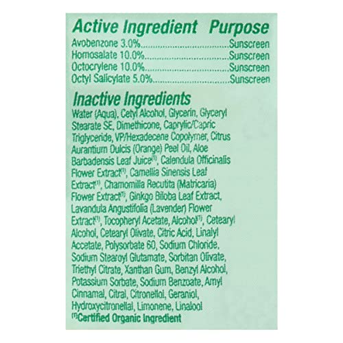 Alba Botanica Sunscreen Lotion SPF 45, Green Tea, 4 Oz (Packaging May Vary)