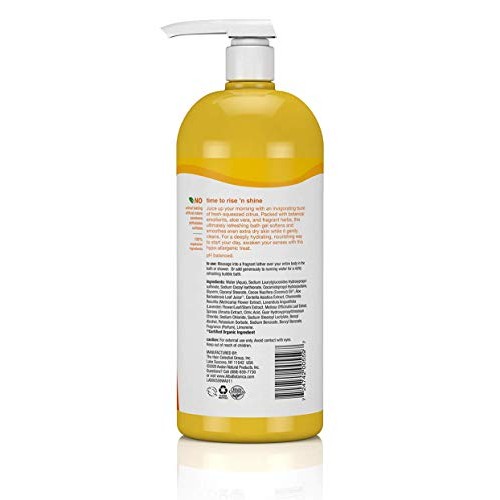 Alba Botanica Very Emollient Bath & Shower Gel, Island Citrus, 32 Fl Oz (Pack...