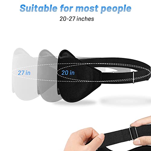 Sleep Mask for Men Women, Upgraded 3D Contoured Cup Eye mask Blindfold, Block...