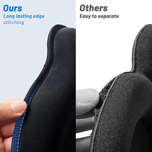 Sleep Mask for Men Women, Upgraded 3D Contoured Cup Eye mask Blindfold, Block...