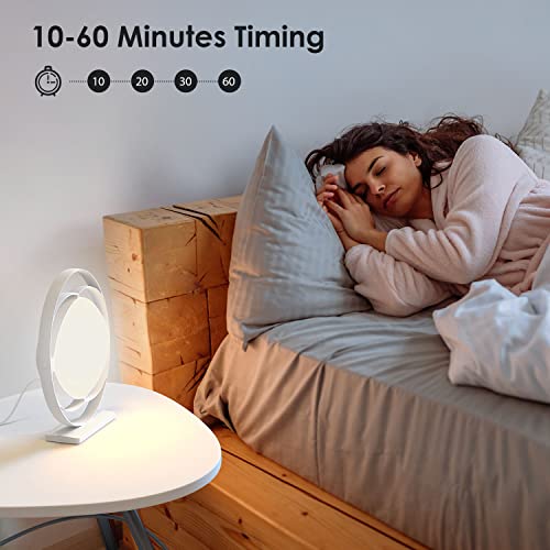 Light Therapy Lamp, ALBINA UV-Free 10000 Lux Happy Light with 3 Color Tempera...