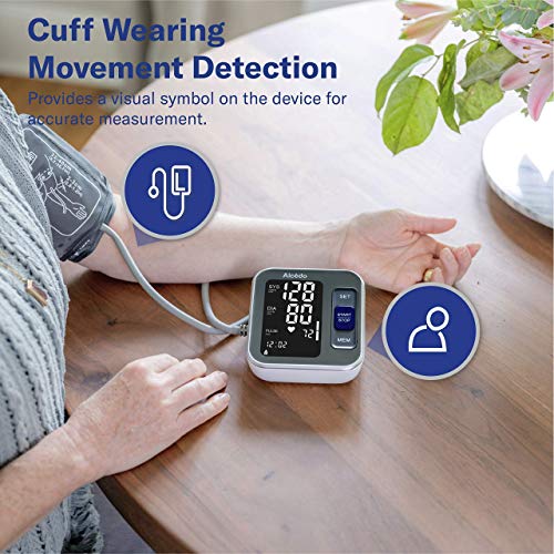 Alcedo Blood Pressure Monitor Upper Arm, Automatic Digital BP Machine with Wi...