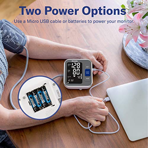 Alcedo Blood Pressure Monitor Upper Arm, Automatic Digital BP Machine with Wi...