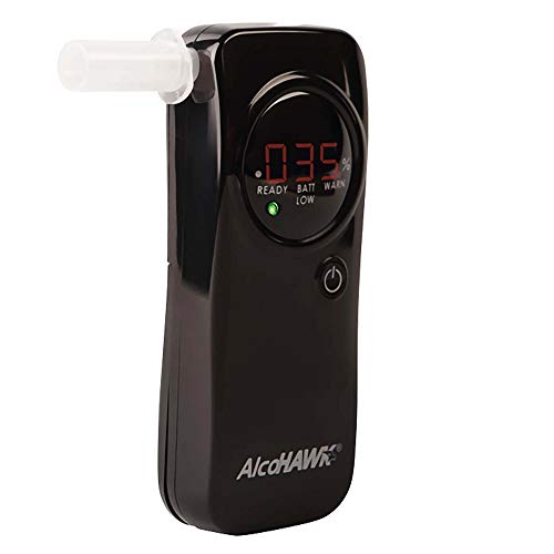 AlcoHAWK PRO FC Breathalyzer with Fuel Cell Technology. Professional-Grade Al...