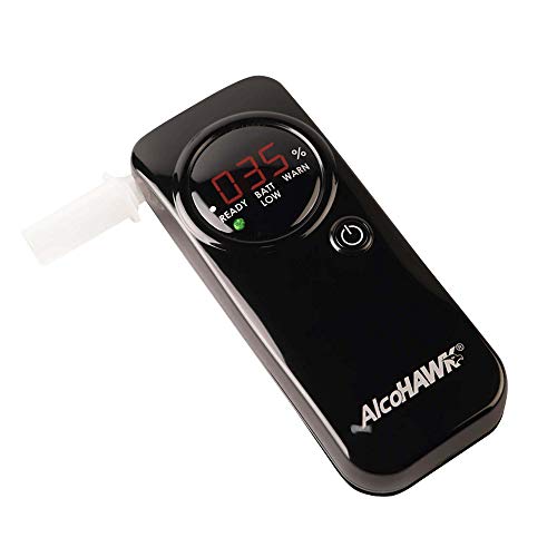 AlcoHAWK PRO FC Breathalyzer with Fuel Cell Technology. Professional-Grade Al...