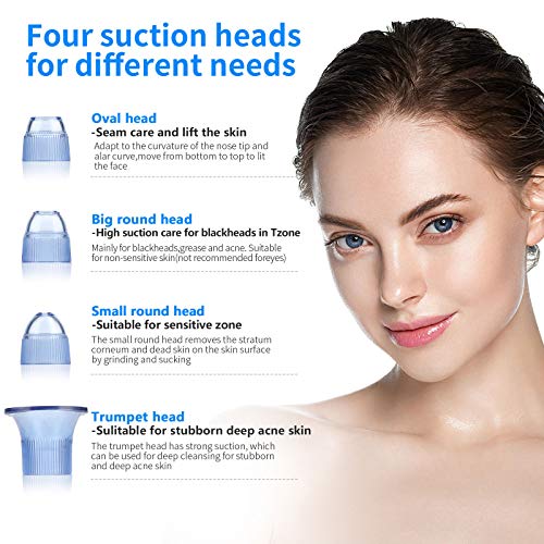 Blackhead Remover Vacuum Blackhead removal tool Blackhead Vacuum,USB Recharge...