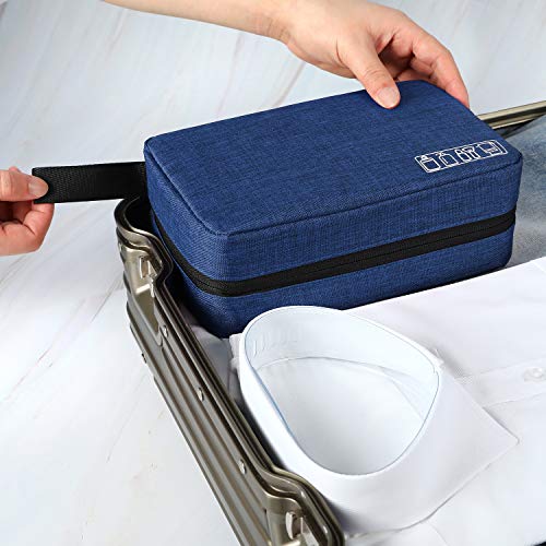 Alena Culian Toiletry Bag With Hanging Hook, Water-resistant Makeup Cosmetic ...