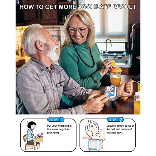 Wrist Blood Pressure Monitor, Aleshon Automatic Blood Pressure Machine Cuff, ...