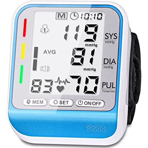 Wrist Blood Pressure Monitor, Aleshon Automatic Blood Pressure Machine Cuff, ...