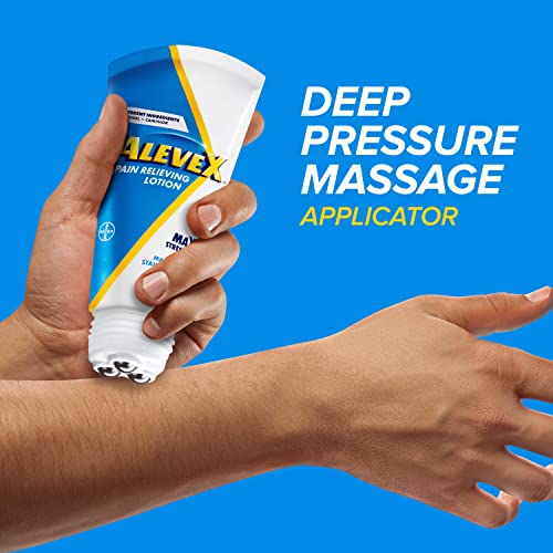 Aleve X Pain Relieving Lotion with Rollerball Applicator, Topical, 2.5 Oz