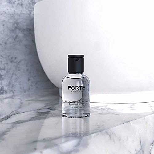 Forte Series Hydrating Argan Oil - Daily Hair Oil For Men - For Softer, Smoot...