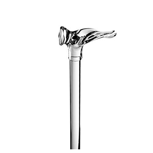 Elegant Lucite Clear Cane With Contour Handle - Right Hand - Safety Aid - 250...