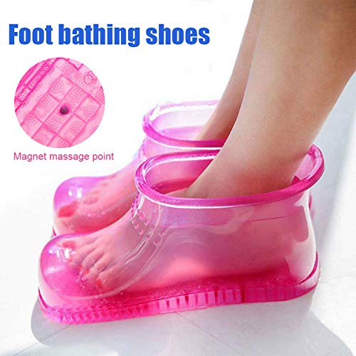 ALEXTREME Foot Massager, Massage Foot Bath Shoes, Foot Bath Massage Boots, 1 ...