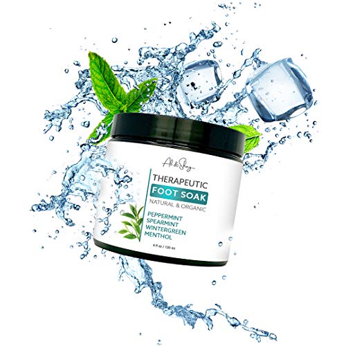 ALI & SHAY Therapeutic Foot & Bath Soak w/ Epsom Salt Peppermint & Menthol - ...