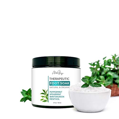 ALI & SHAY Therapeutic Foot & Bath Soak w/ Epsom Salt Peppermint & Menthol - ...