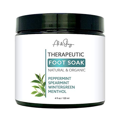ALI & SHAY Therapeutic Foot & Bath Soak w/ Epsom Salt Peppermint & Menthol - ...