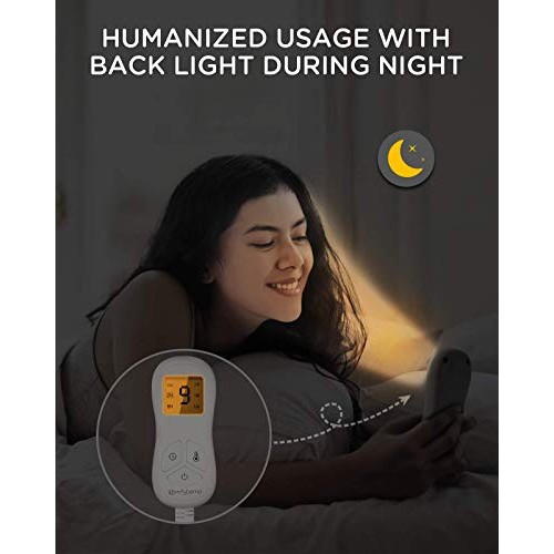 Comfytemp Weighted Heating Pad, Small Electric Heat Pads with Fast Heat, 9 He...