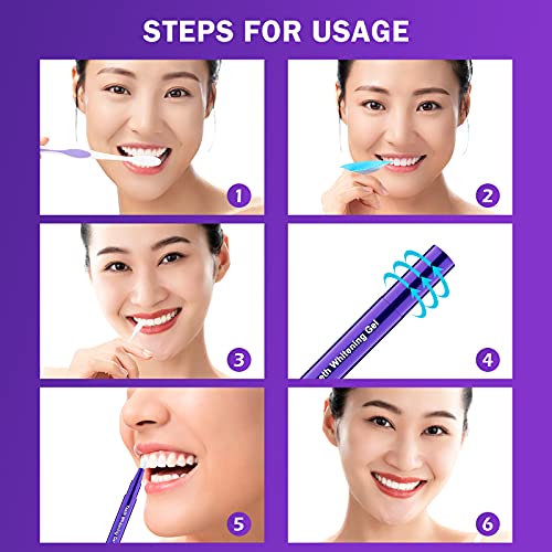 Teeth Whitening Kit Teeth Whitening Pen - 3pcs of 5ml Professional Teeth Whit...