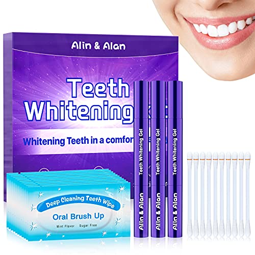 Teeth Whitening Kit Teeth Whitening Pen - 3pcs of 5ml Professional Teeth Whit...