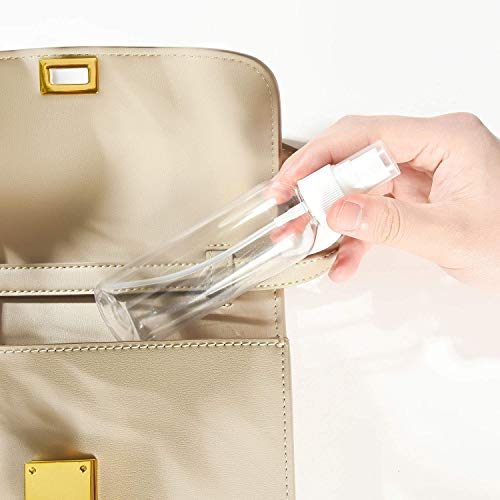 ALINK Spray Bottle, Empty Plastic Clear Small Travel Bottles With Fine Mist S...