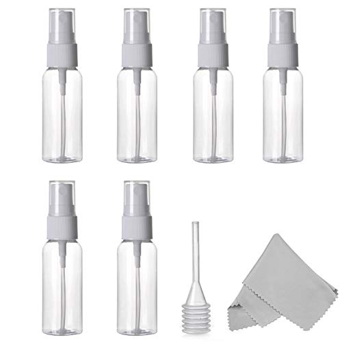 ALINK Spray Bottle, Empty Plastic Clear Small Travel Bottles With Fine Mist S...