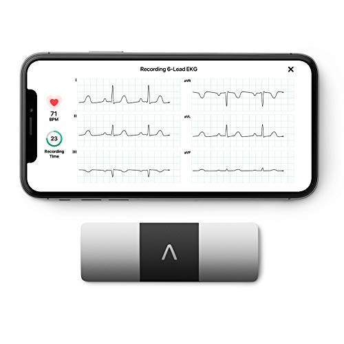 KardiaMobile 6L Personal EKG Device and Heart Monitor - 6 Lead EKG - 3 Arrhyt...