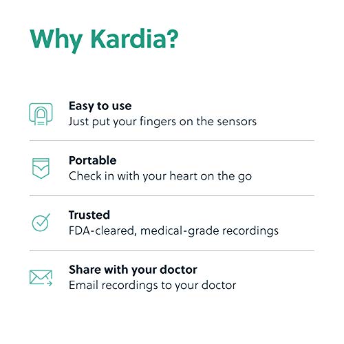 KardiaMobile Single-Lead Personal EKG Monitor | FDA-Cleared | Detects AFib