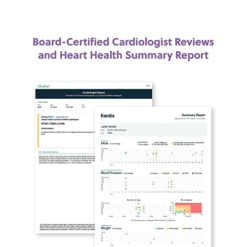 KardiaMobile Six-Lead Personal EKG Device - Record EKGs at Home and Detect Ir...