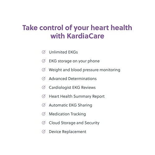 KardiaMobile Six-Lead Personal EKG Device - Record EKGs at Home and Detect Ir...