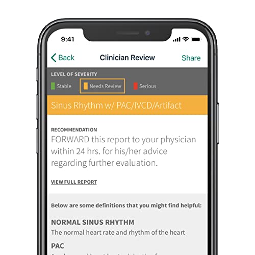 KardiaMobile Six-Lead Personal EKG Device - Record EKGs at Home and Detect Ir...