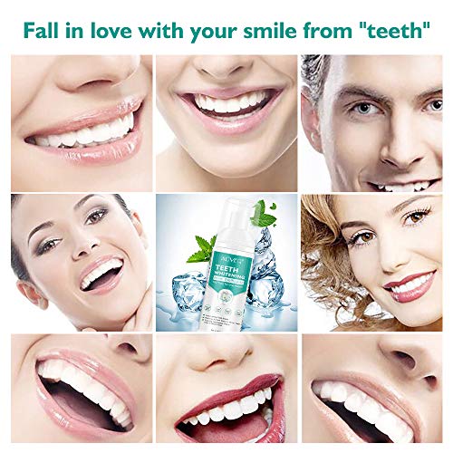 2Pcs Toothpaste Cleansing Foam, 60ml Baking Soda Toothpaste, Intensive Stain ...