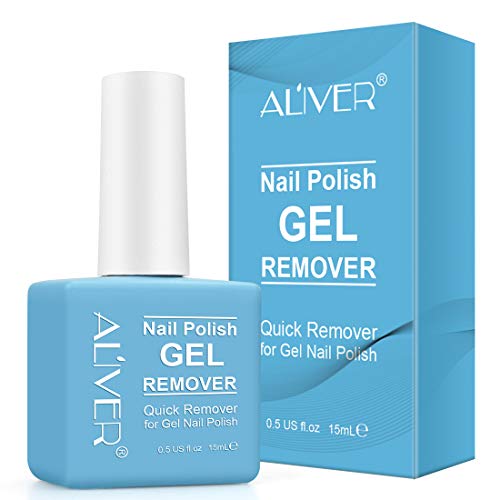 Gel Nail Polish Remover, 2-3 Minutes Quick & Easy Nail Polish Remover - Safe,...