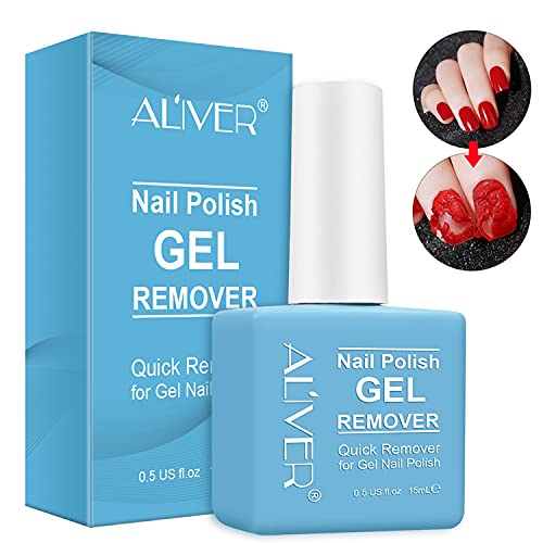 Nail Polish Remover, Gel Remover For Nails In 1-5 Minutes - Quick & Easy Gel ...