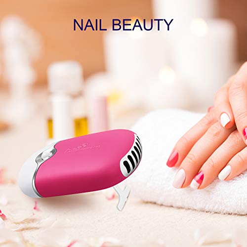 Eyelash Fan Dyer with 2 Pcs Lash Tweezers ,USB Mini Portable Fan Rechargeable...