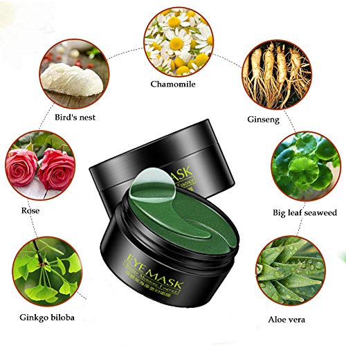 Under Eye Mask, Collagen Eye Mask, Eye Gel Pads, Green Tea Under Eye Patches,...
