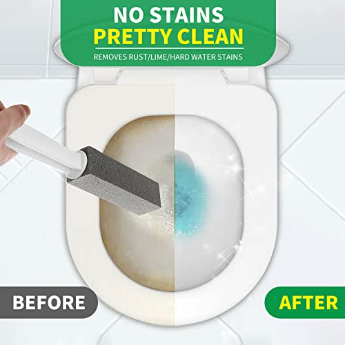 Pumice Stone for Toilet Cleaning with Extra Long Handle, Pumice Stone Toilet ...
