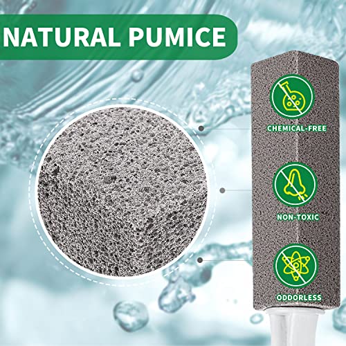 Pumice Stone for Toilet Cleaning with Extra Long Handle, Pumice Stone Toilet ...