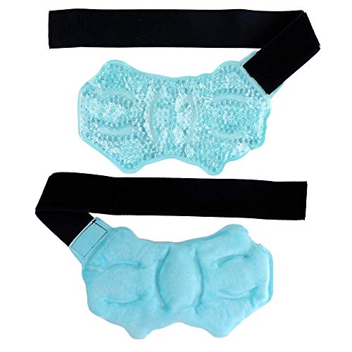 Ankle/Sport Foot Ice Therapy Wrap,Hot Cold Ice Gel Pack with Adjustable Brace...