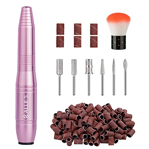 Alles Electric Nail Drill, 20000rpm Nail File Drill for Acrylic Nails Gel, Po...