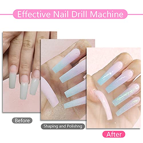 Alles Electric Nail Drill, Professional Nail Drill Machine Electric Nail File...