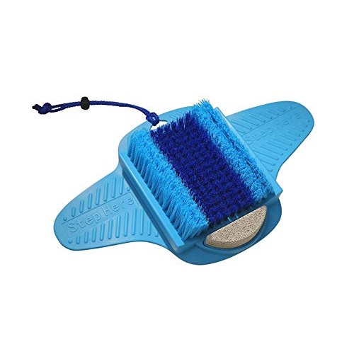 Fresh Feet- Foot Scrubber With Pumice Stone, Cleans, Smooths, Exfoliates & Ma...